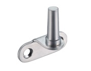 Zoo Hardware Fulton & Bray Flush Fitting Pins For Casement Stays, Satin Chrome - FB105SC (Pack Of 2)