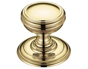 Zoo Hardware Fulton & Bray Concealed Fix Mortice Door Knobs, Polished Brass - FB305 (sold in pairs)