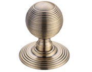 Zoo Hardware Fulton & Bray Ringed Mortice Door Knobs, Florentine Bronze - FB306FB (sold in pairs)