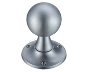 Zoo Hardware Fulton & Bray Ball Mortice Door Knobs, Satin Chrome - FB502SC (sold in pairs)