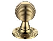Zoo Hardware Fulton & Bray Queen Anne Mortice Door Knobs, Polished Brass - FB507 (sold in pairs)