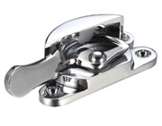 Zoo Hardware Fulton & Bray Narrow Style Fitch Fastener, Polished Chrome - FB7CP