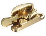 Zoo Hardware Fulton & Bray Narrow Style Fitch Fastener, Polished Brass - FB7