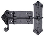 Spira Brass Victorian Cabinet Lock (75mm x 190mm), Black Antique - FC203