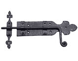 Spira Brass Gothic Cabinet Lock (165mm x 300mm), Black Antique - FC204