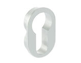 Atlantic Forme Euro Profile Escutcheon On Concealed Round Rose, Satin Chrome - FCRESCESC (sold in pairs)