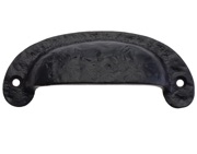 Zoo Hardware Foxcote Foundries Drawer Pull (100mm c/c), Black Antique - FF44