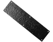 Zoo Hardware Foxcote Foundries Finger Plate (76mm x 292mm), Black Antique - FF75