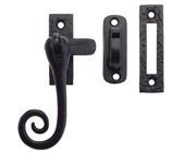 Zoo Hardware Foxcote Foundries Curly Tail Casement Fastener, Black Antique - FF82