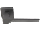 Carlisle Brass Manital Flash Door Handles On Square Rose, Anthracite - FH5ANT (sold in pairs)