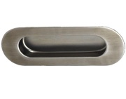 Eurospec Steelworx Radius Flush Pull (120mm x 41mm), Satin Stainless Steel - FPH1001SSS