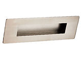 Eurospec Steelworx Large Rectangular Flush Pull (180mm x 60mm), Polished Stainless Steel - FPH1180BSS