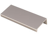 Carlisle Brass Square Edge Cabinet Pull (40mm, 100mm OR 200mm), Satin Nickel - FTD302ASN