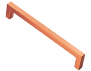 Carlisle Brass Fingertip Block Cabinet Pull Handles (160mm C/C), Satin Copper - FTD401CSCO