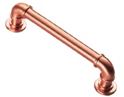 Carlisle Brass Fingertip Pipe Cabinet Pull Handles (128mm OR 320mm C/C), Satin Copper - FTD402BSCO
