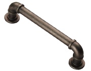 Carlisle Brass Fingertip Pipe Cabinet Pull Handles (128mm OR 320mm C/C), Pewter - FTD402BPE