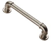 Carlisle Brass Fingertip Pipe Cabinet Pull Handles (128mm OR 320mm C/C), Satin Nickel - FTD402BSN