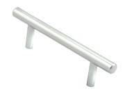 Carlisle Brass Fingertip Mini T Bar Cabinet Pull Handle (64mm C/C), Polished Chrome - FTD444CP