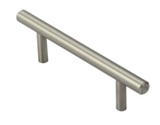 Carlisle Brass Fingertip Mini T Bar Cabinet Pull Handle (64mm C/C), Satin Nickel - FTD444SN