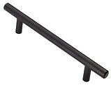 Carlisle Brass Fingertip Steel T Bar Cabinet Handle (Multiple Sizes), Matt Black - FTD445MB