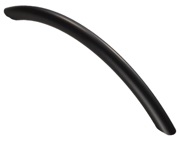 Carlisle Brass Fingertip Bow Handle (160mm Or 288mm C/C), Matt Black - FTD450MB