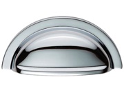 Carlisle Brass Oxford Cupboard Cup Pull Handle (76mm C/C), Polished Chrome - FTD558CP