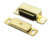 Carlisle Brass Fingertip Superior Steel Magnetic Catch (6Kg OR 3.5Kg), Electro Brass - FTD840EB