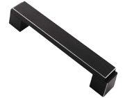Frelan Hardware Ritto Cabinet Pull Handle (128mm OR 160mm c/c), Gloss Black - GA10BG