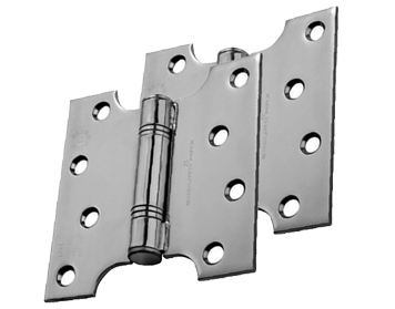 Eurospec Enduromax Grade 13 Parliament Hinges, 4, 5 Or 6 Inch, Polished Or Satin Stainless Steel - H2N1424 (sold in pairs)