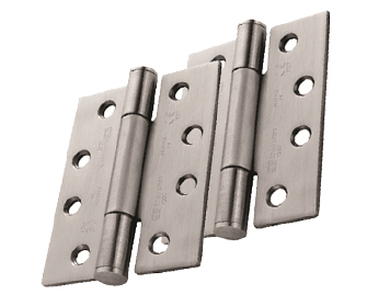 Eurospec Enduromax 4 Inch Grade 14 Concealed Bearing Triple Knuckle Hinges, (Various Finishes) - H3N1207/14 (sold in pairs)