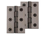 Heritage Brass 3 Inch Heavier Duty Double Phosphor Washered Butt Hinges, Matt Bronze - HG99-345-MB (sold in pairs)