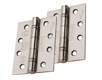 Eurospec Enduro 4 Inch Grade 13 Stainless Steel CE Ball Bearing Hinges, (Various Finishes) - HIN1433/13 (sold in pairs)