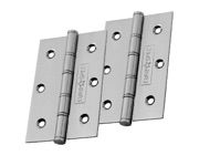 Eurospec 3 Inch Stainless Steel Washered Hinges, Satin Stainless Steel - HIW13215SSS (sold in pairs)