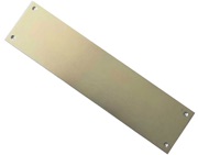 Frelan Hardware Plain Fingerplate (305mm OR 350mm), Satin Aluminium - J1409