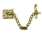 Frelan Hardware Security Chain, Polished Brass - J3002PB