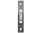 Frelan Hardware Sash Window Axle Pulley, Zinc Plated Face With Nylon Roller - J992BZP