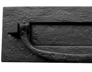Frelan Hardware Postal Door Knocker (310mm x 105mm), Black Antique - JAB46