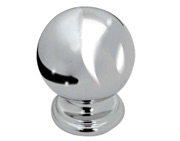 Frelan Hardware Ball Shaped Cupboard Knobs (18mm, 24mm, 28mm OR 38mm), Polished Chrome - JH8351PC