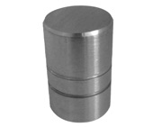 Frelan Hardware Cylinder Cupboard Knob (14mm OR 18mm), Satin Stainless Steel - JH8921SSS