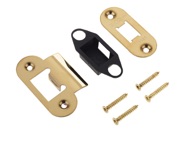 Frelan Hardware Radius Accessory Pack For JL-HDT Heavy Duty Latches, PVD Stainless Brass - JL-ACTRPVD