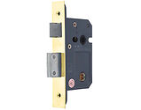 Frelan Hardware Architectural Bathroom Lock (64mm), Polished Brass - JL1071PB