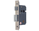 Frelan Hardware Architectural Bathroom Lock (64mm), Satin Chrome - JL1071SC