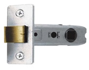 Frelan Hardware Standard  2.5 Inch OR 3 Inch Tubular Latches (Bolt Through), Nickel Plate - JL120NP