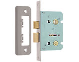 Frelan Hardware Contract Bathroom Lock (65mm OR 76mm), Satin Nickel - JL450SN