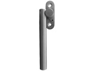 Frelan Hardware Round Bar Espagnolette Window Fastener (Left Or Right Hand), Satin Stainless Steel - JSS1235