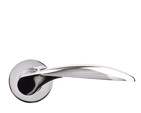Excel Jigtech Cresta Polished Chrome Door Handles - JTC2000 (sold in pairs)