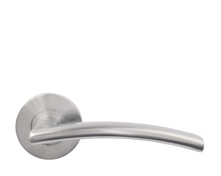 Excel Jigtech Sabre Satin Chrome Door Handles - JTF1205 (sold in pairs)