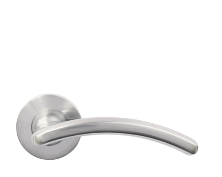 Excel Jigtech Viper Satin Chrome Door Handles - JTF1210 (sold in pairs)