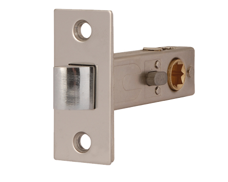 Excel Jigtech 3 Inch Rectangular Privacy Latch (Bolt Through), Polished Chrome Finish - JTL4002
