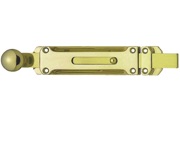 Frelan Hardware Vertical Door Bolts (Various Lengths), Polished Brass - JV1005PB